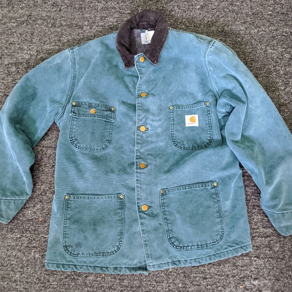 Carhartt Vintage Canvas Blanket Chore Field Jacket